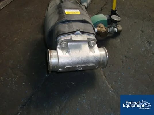 2" ITT Pure Flow Diaphram valves, 316L stainless steel construction, pneumatically actuated, #31423 - Image 2