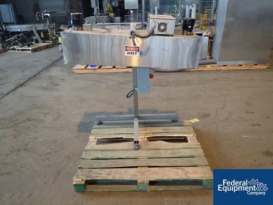 PDC Tunnel #KRC124648, sealer, 5" wide x 46" long, 12 kw heater with 2 blowers, 240 volt, #3252-44 - Image 1