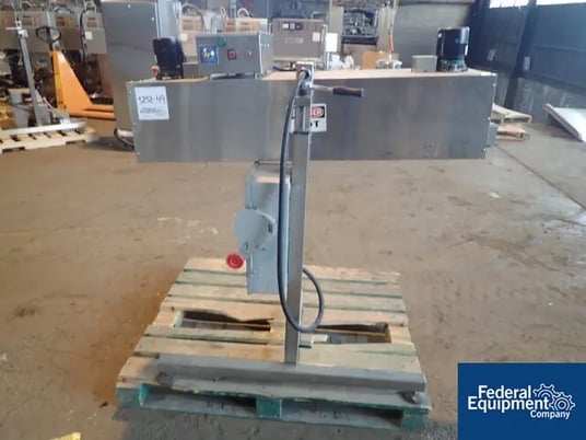 PDC Tunnel #KRC124648, sealer, 5" wide x 46" long, 12 kw heater with 2 blowers, 240 volt, #3252-44 - Image 4