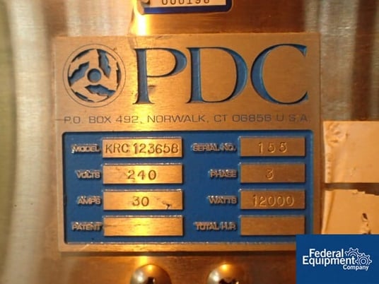 PDC Tunnel #KRC123658, sealer, 5" wide x 36" long, 12 kw, 240 volt, #3252-45 - Image 2