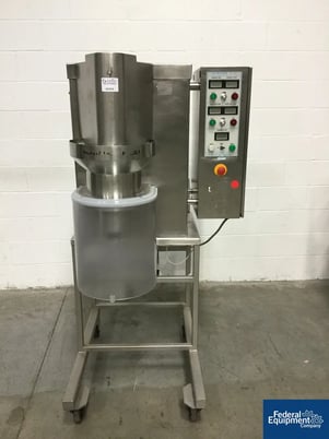 Aeromatic #E-140 GEA NICA radial basket extruder, Stainless Steel product contact surfaces, nominally rated - Image 1