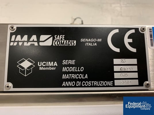 IMA Comadis tube filler #C1090, 80 tubes/minute, 0 - 5 mL fill range, AB MicroLogix L30ERM PLC, 2016 - Image 5