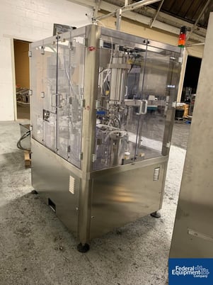 IMA Comadis tube filler #C1090, 80 tubes/minute, 0 - 5 mL fill range, AB MicroLogix L30ERM PLC, 2016 - Image 8
