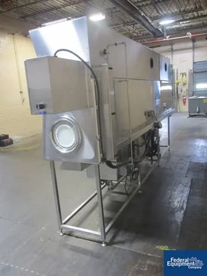 Carlisle Life Sciences Isolator, 316L Stainless Steel, 166" over all length, 112" long wash section, 48" dry - Image 3