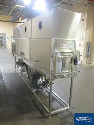 Carlisle Life Sciences Isolator, 316L Stainless Steel, 166" over all length, 112" long wash section, 48" dry - Image 4