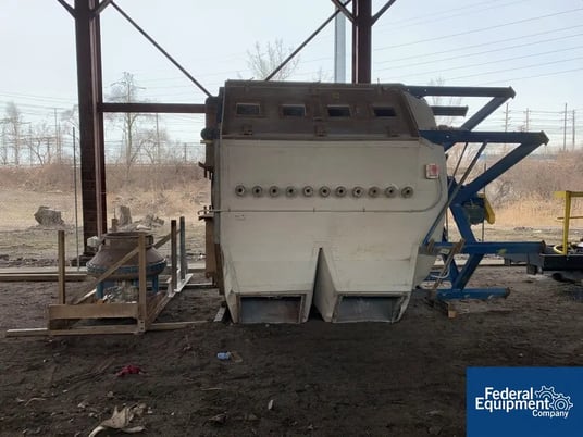 Krauss Maffei #TTB-27/11, plate dryer, 316 Stainless Steel, 591 sq.ft. surface area, 2700 mm diameter larger - Image 3
