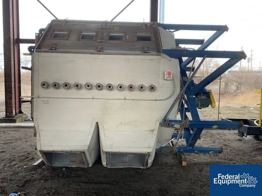 Krauss Maffei #TTB-27/11, plate dryer, 316 Stainless Steel, 591 sq.ft. surface area, 2700 mm diameter larger - Image 4
