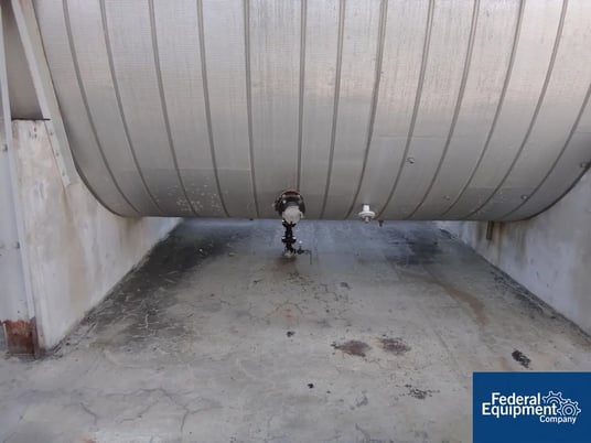 20000 gallon Horizontal storage tank, Carbon Steel construction, 150" diameter x 240" straight side, dished - Image 3