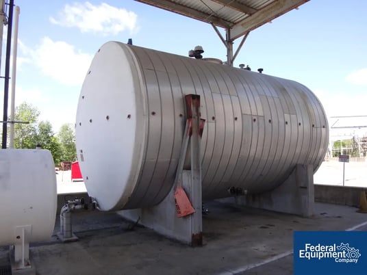 20000 gallon Horizontal storage tank, Carbon Steel construction, 150" diameter x 240" straight side, dished - Image 4