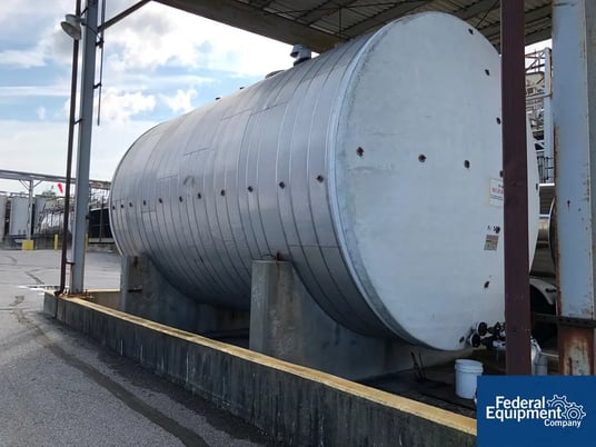 20000 gallon Horizontal storage tank, Carbon Steel construction, 150" diameter x 240" straight side, dished - Image 5