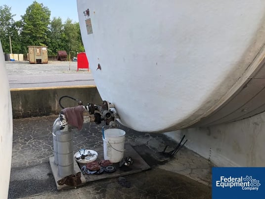 20000 gallon Horizontal storage tank, Carbon Steel construction, 150" diameter x 240" straight side, dished - Image 8