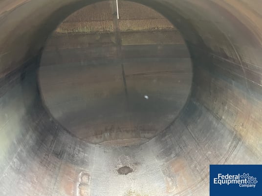 3000 gallon Horizontal storage tank, Stainless Steel construction, 7' diameter x 10' straight side, dished - Image 6