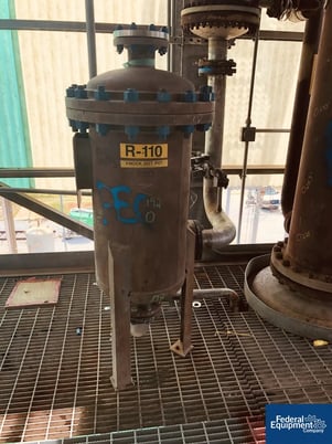 40 gallon Trumbo Receiver, Stainless Steel, rated 100 psi and full vacuum @ 150&deg; F, S/N 4416A, national - Image 5