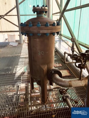 40 gallon Trumbo Receiver, Stainless Steel, rated 100 psi and full vacuum @ 150&deg; F, S/N 4416A, national - Image 6