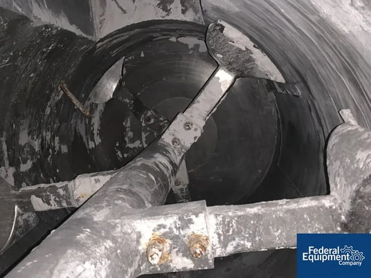 Littleford #FKM-2000E, Stainless Steel blender mixer, 60 hp, 73 cu.ft., 42 cu.ft. working capacity, jacketed - Image 8