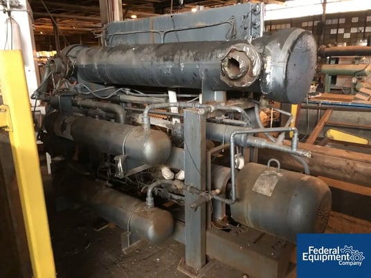 Ketema #DDCA95, chiller, water cooled, (2)60 hp compressors, r22, 460 volt, S/N AC897603, #10634-11 - Image 3