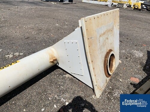 12" diameter x 12' long, Schneckenbau Screw Conveyor, type RS300/3700, Carbon Steel, 2012, #3429-2, 2012 - Image 7