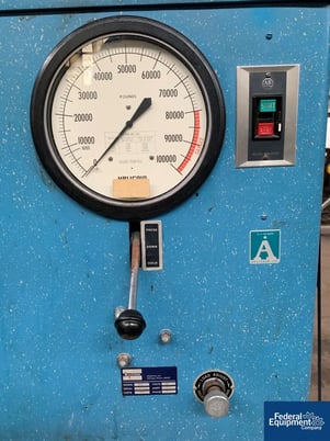40 Ton, Angstorm #4451, Briquet press, designed for x-ray sample equipment prep, 40 ton compression pressure - Image 6