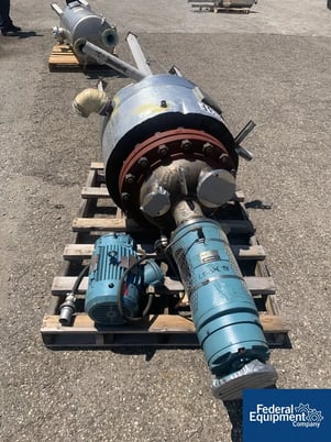 30 gallon Gaspar reactor, 316L Stainless Steel, 18" diameter x 24" straight side, 2.1 semi eliptical dish - Image 5