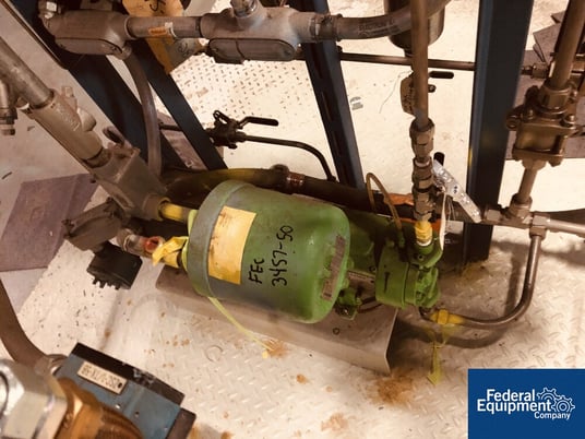 PulsaFeeder #880-S-AE, diaphragm metering pump, nominally rated 21 GPM at 290 psi, with .5 hp, 230/460 volt - Image 1