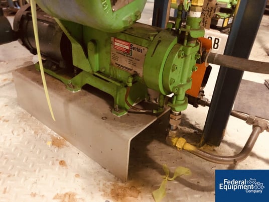 PulsaFeeder #880-S-AE, diaphragm metering pump, nominally rated 21 GPM at 290 psi, with .5 hp, 230/460 volt - Image 3