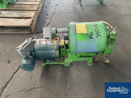 PulsaFeeder #880-S-AE, diaphragm metering pump, nominally rated 21 GPM at 290 psi, with .5 hp, 230/460 volt - Image 4