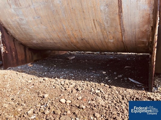 3500 gallon Stainless Steel tank, horizontal construction, approximately 90" diameter x 129" long, dished - Image 6