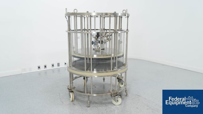 Amicon #P1000x500x500, Chromatography Column, S/N 1000-0120, #3444-3 - Image 3