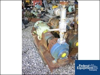 150 GPM @ 270' TDH, Labour, 3" x 1.5" x 8" centrifugal pump, Stainless Steel, 25 HP, #26046 (2 available) - Image 1