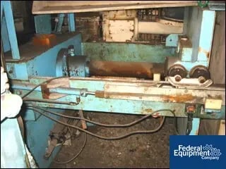 48" Edwards Jones, filter press (1200mm), polypropylene construction, 38.46 cu.ft., 4 eye, center feed, #22171 - Image 2