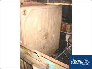 48" Edwards Jones, filter press (1200mm), polypropylene construction, 38.46 cu.ft., 4 eye, center feed, #22171 - Image 3