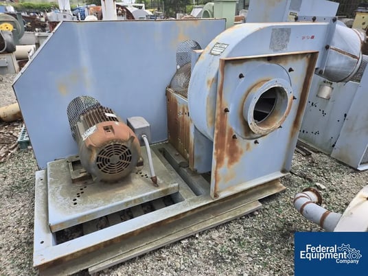 3200 cfm, Hartzell #053-19-AH03, rotary positive blower, 25 HP, #28073 - Image 1