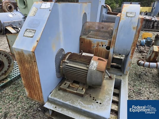 3200 cfm, Hartzell #053-19-AH03, rotary positive blower, 25 HP, #28073 - Image 3