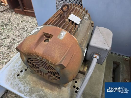 3200 cfm, Hartzell #053-19-AH03, rotary positive blower, 25 HP, #28073 - Image 5