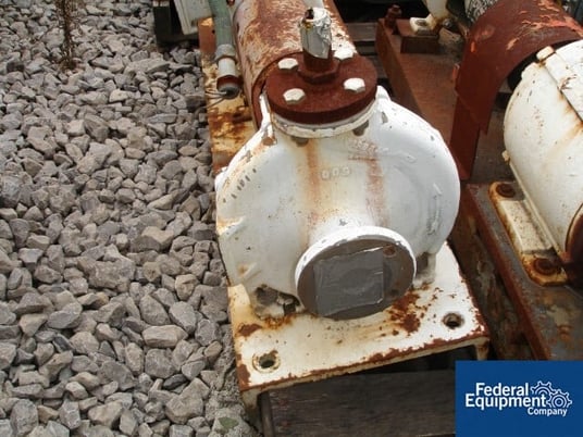 Durco, centrifugal pump, 1.5" x 1" x 6", D4 alloy, 2 HP, #24372 - Image 2