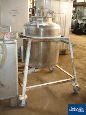 100 gallon Javo N.V. Alkmaar, Stainless Steel receiver, 50 psi, non-jacketed, #29454 - Image 2