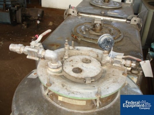 100 gallon Javo N.V. Alkmaar, Stainless Steel receiver, 50 psi, non-jacketed, #29454 - Image 3