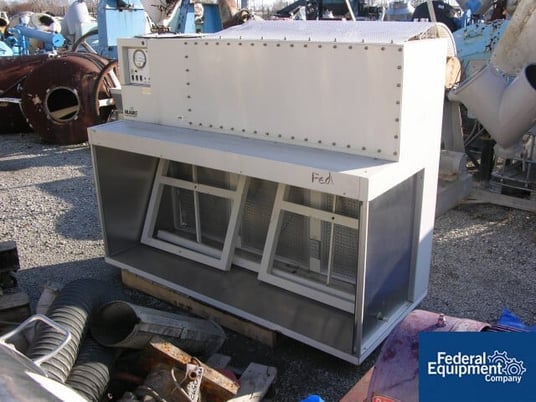 NuAire #NU-603-630, 6', fume hood, Stainless Steel, 25" deep x 30" high, with light, 115 V., 1998, #26130 - Image 1