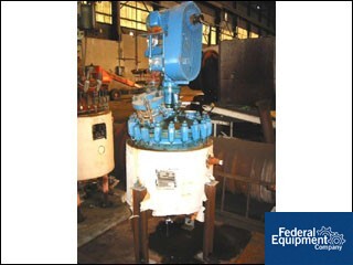20 gallon Pfaudler, glass lined reactor, 150 psi, 108 psi jacketed, #18972 - Image 1