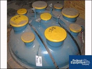 250 gallon Pfaudler glass lined reactor top, #23899 - Image 1