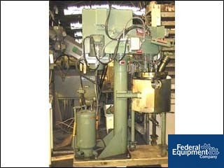 7.5 HP Myers #00V550A-5-7.5, dual shaft vacuum mixer, #16711 - Image 2