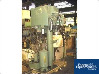 7.5 HP Myers #00V550A-5-7.5, dual shaft vacuum mixer, #16711 - Image 3