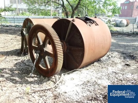 5' x 4' Abbe, pebble mill, jacketed for 14.7 psi @ 250&deg;F, #22751 (2 available) - Image 4