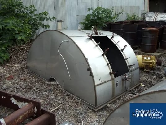 5' x 4' Abbe, pebble mill, jacketed for 14.7 psi @ 250&deg;F, #22751 (2 available) - Image 8