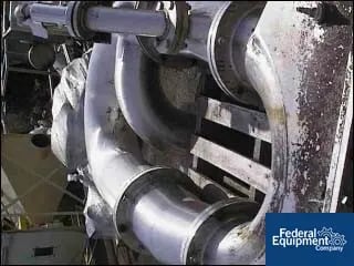 P & E Co. P & E mill, 10", Stainless Steel, feed hopper, #15696 - Image 3