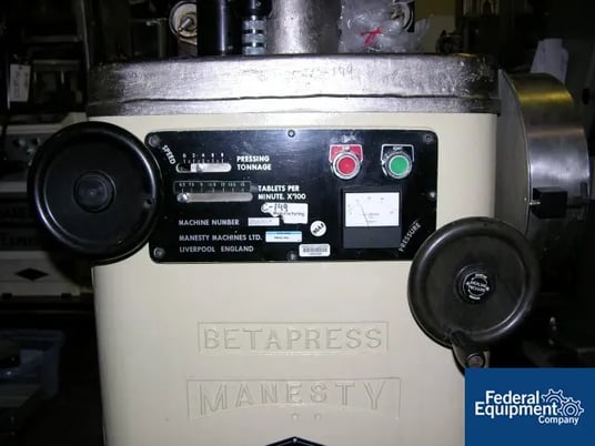 6.5 Ton, Manesty #Beta, tablet press, 16 station, #28729 - Image 4