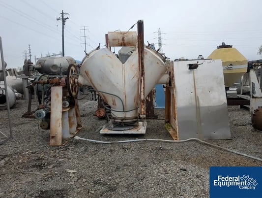 20 cu.ft. Gemco twin shell formulator, Stainless Steel, 1970' s, #16275 - Image 1