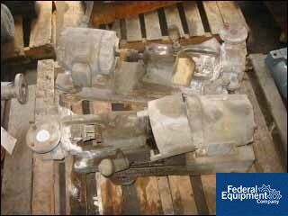 Labour #DZT, 1.5" x 1.5" x 6" centrifugal pumps, karbate, rubber/plastics/glass lined, #15527 - Image 1