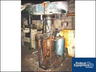 15 HP Big H disperser, Stainless Steel, explosion proof, single shaft, #17047 - Image 1