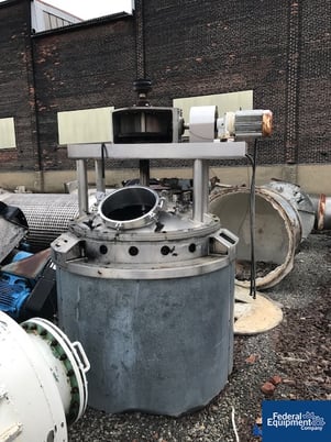 225 gallon Lee, twin motion kettle, 316 Stainless Steel, 30 psi, jacketed for 100 psi, #22982 - Image 1